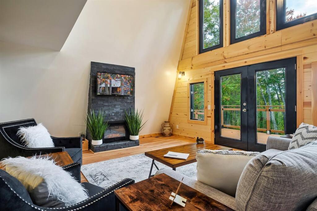 Villa Secluded Mtn View New! 10 Mins To Gatlinburg Or Park Esterno foto