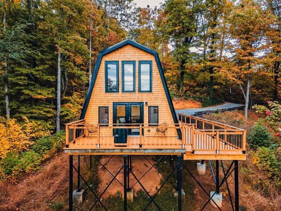 Villa Secluded Mtn View New! 10 Mins To Gatlinburg Or Park Esterno foto