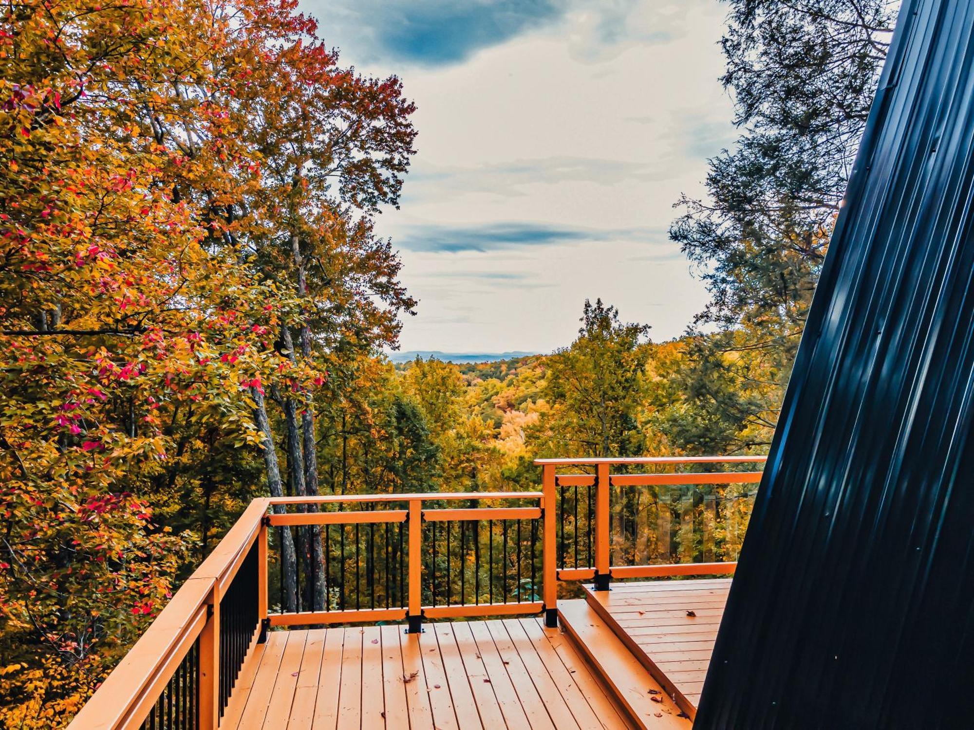 Villa Secluded Mtn View New! 10 Mins To Gatlinburg Or Park Esterno foto